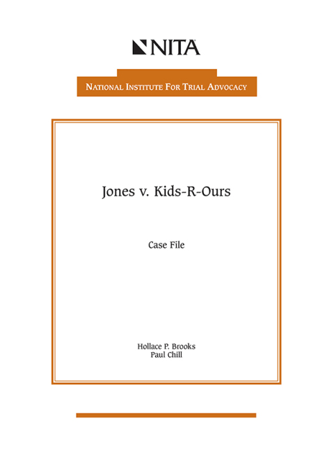 Cover image for book Jones v. Kids-R-Ours