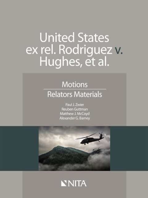 Cover image for book United States ex rel. Rodriguez v. Hughes, et. al.