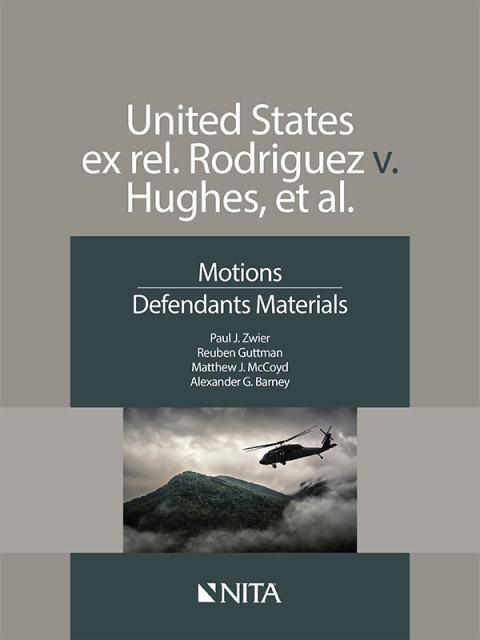 Cover image for book United States ex rel. Rodriguez v. Hughes, et. Al.
