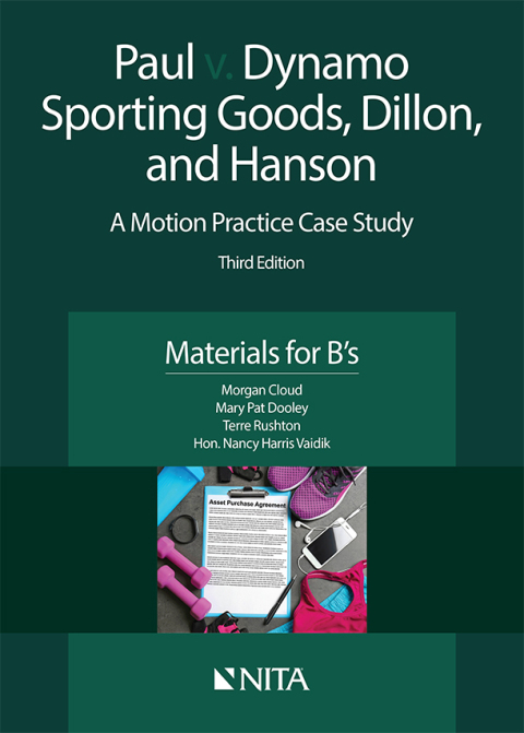 Cover image for book Paul v. Dynamo Sporting Goods, Dillon, and Hanson