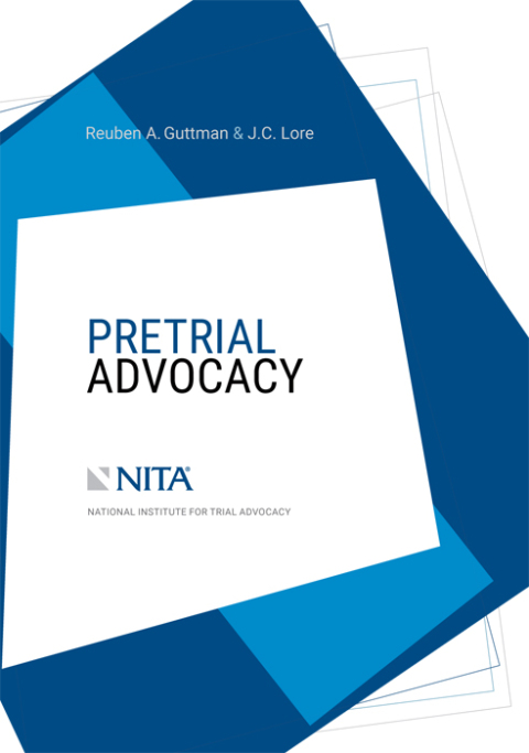 Cover image for book Pretrial Advocacy