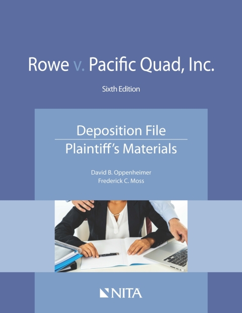 Cover image for book Rowe v. Pacific Quad, Inc.