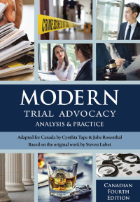Cover image: Modern Trial Advocacy 4th edition 9781601568274