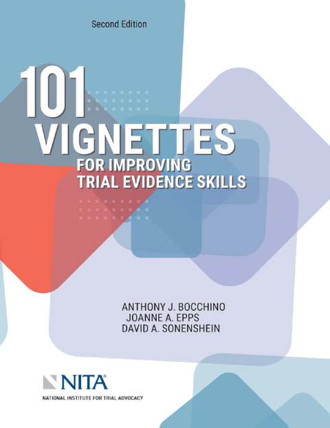 Cover image for book 101 Vignettes for Improving Trial Evidence Skills