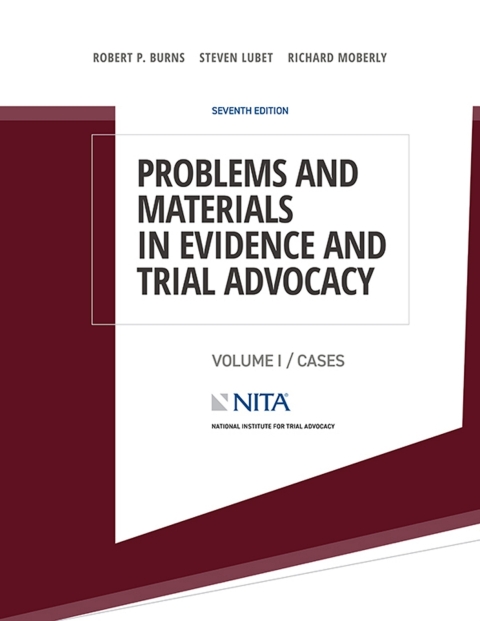 Cover image for book Problems and Materials in Evidence and Trial Advocacy
