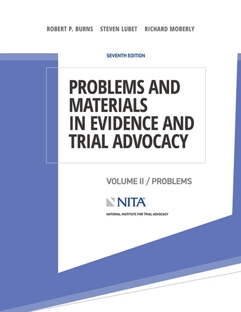 Cover image for book Problems and Materials in Evidence and Trial Advocacy