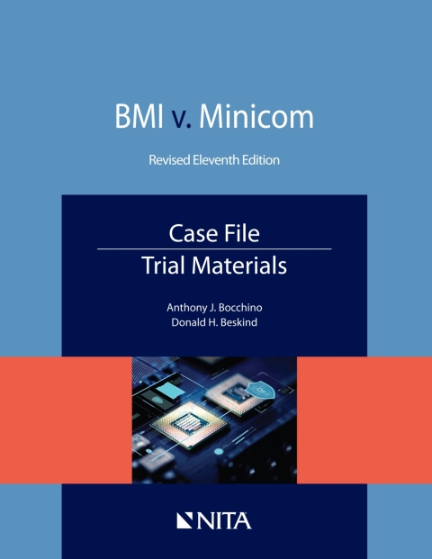 Cover image for book BMI v. Minicom, Case File, Trial Materials