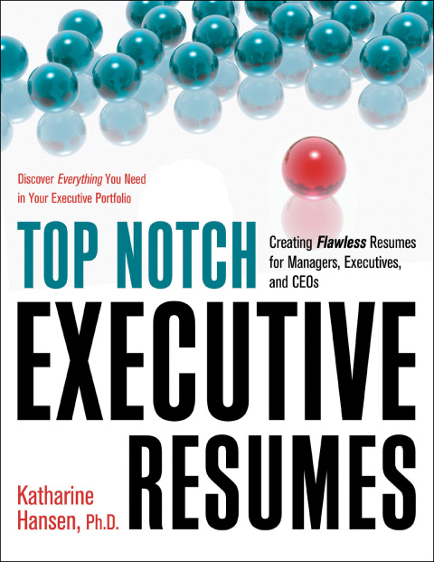 Cover image for book Top Notch Executive Resumes