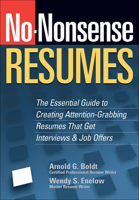 No-Nonsense Resumes 