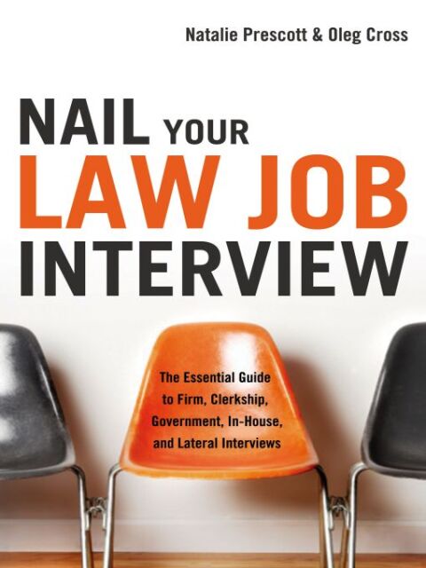 Cover image for book Nail Your Law Job Interview