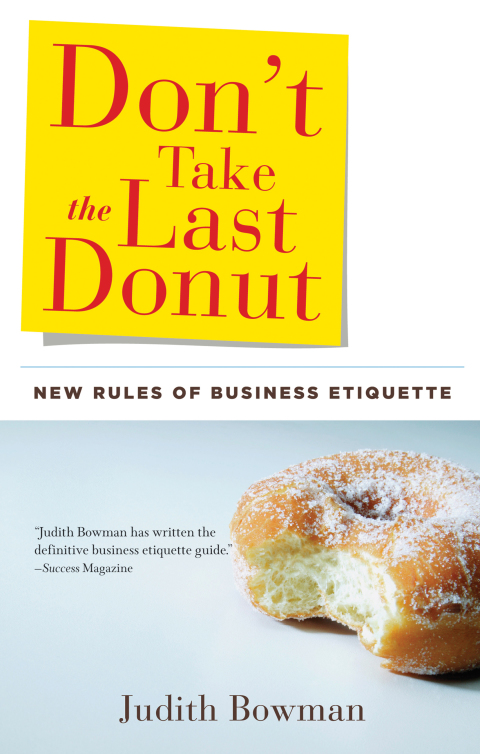 Cover image for book Don't Take the Last Donut