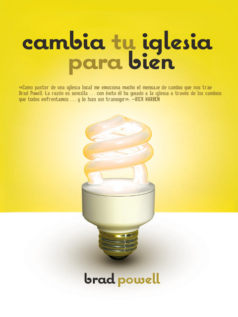 Cover image for book Cambia tu iglesia para bien