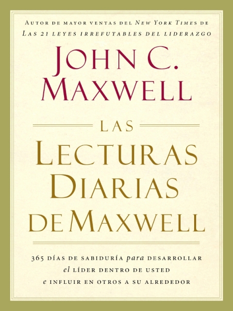 Cover image for book Las lecturas diarias de Maxwell