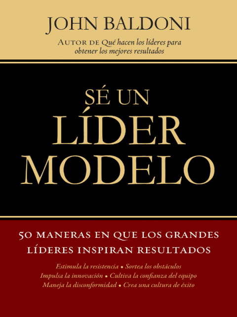 Cover image for book Sé un líder modelo