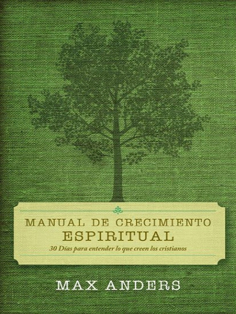 Cover image for book Manual de crecimiento espiritual