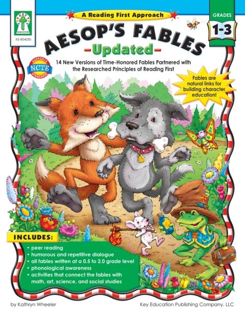 Cover image for book Aesop’s Fables Updated, Grades 1 - 3