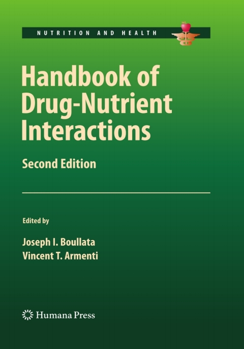 Cover image for book Handbook of Drug-Nutrient Interactions