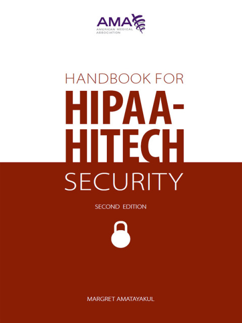 Cover image for book Handbook for HIPAA-HITECH Security