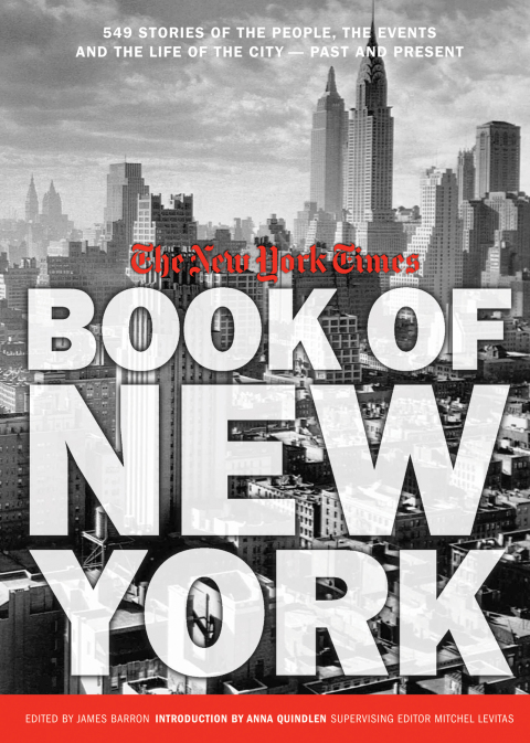 Cover image for book New York Times Book of New York