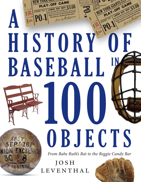 Cover image for book History of Baseball in 100 Objects