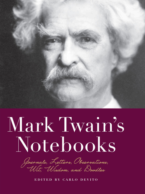 Cover image for book Mark Twain's Notebooks