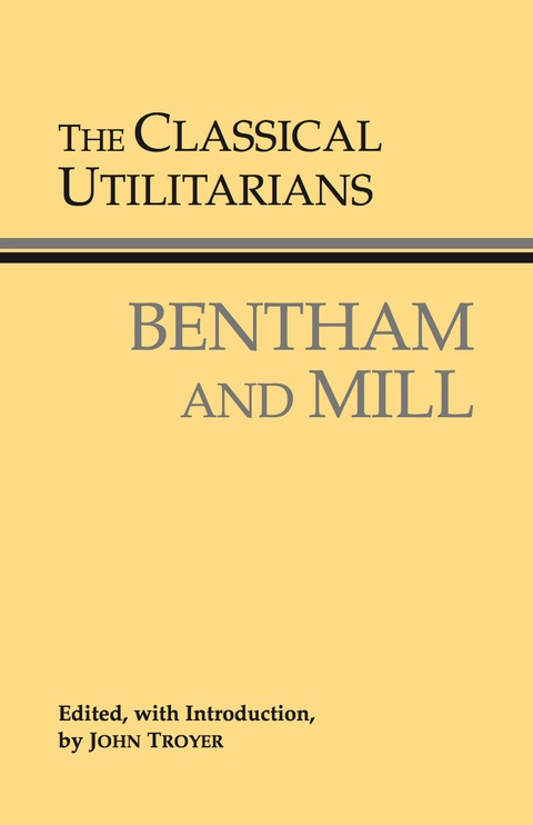 Cover image for book The Classical Utilitarians