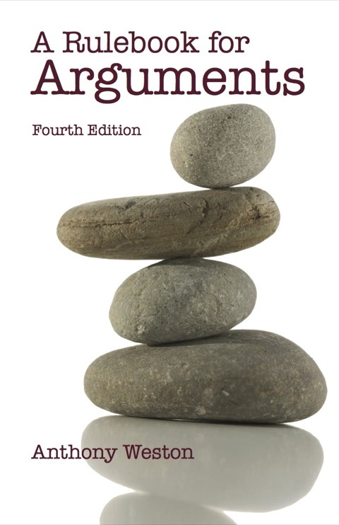 Cover image for book A Rulebook for Arguments
