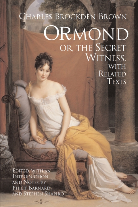 Cover image for book Ormond; or, the Secret Witness