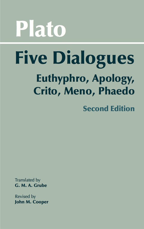 Page Fidelity Plato: Five Dialogues; $8.95