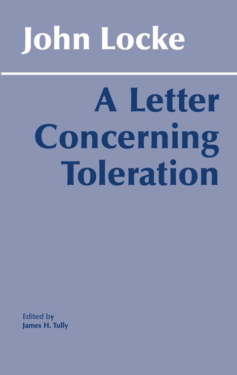 Letter Concerning Toleration