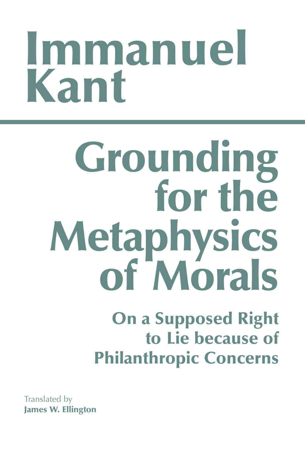 Reflowable Grounding for the Metaphysics of Morals; $9.95