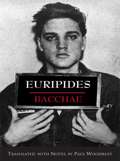 Cover image for book Bacchae