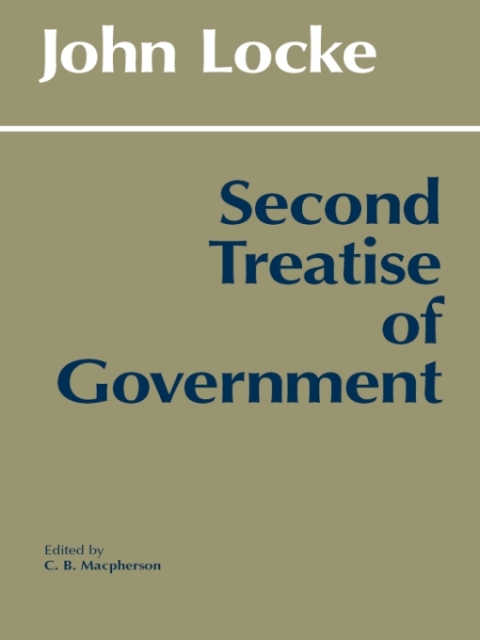 Second Treatise Of Govt.