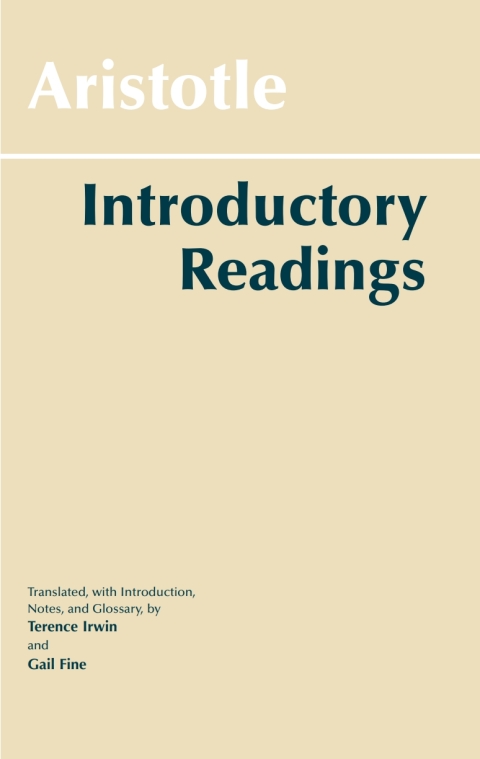 Cover image for book Aristotle: Introductory Readings