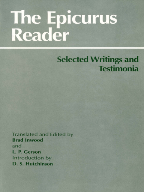 Cover image for book The Epicurus Reader
