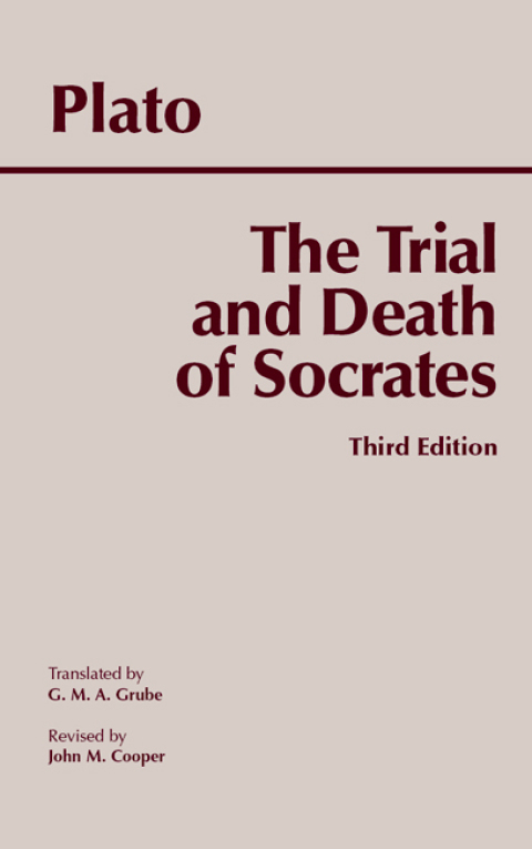 Cover image for book The Trial and Death of Socrates