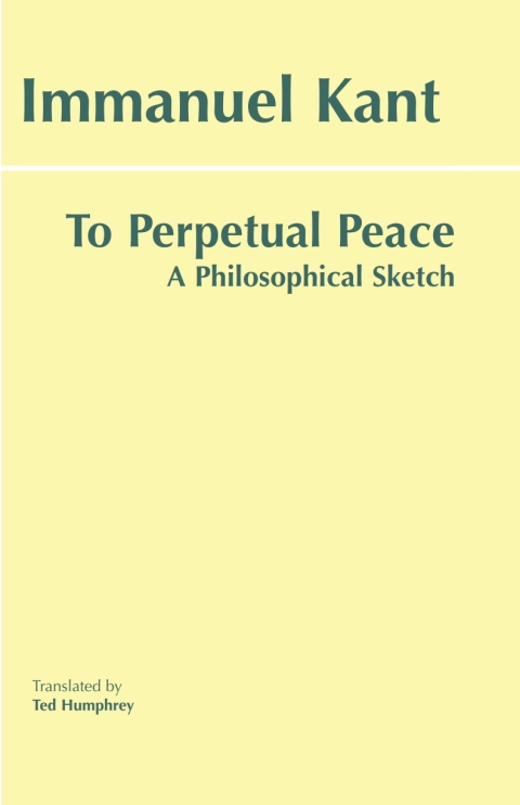 Cover image for book To Perpetual Peace