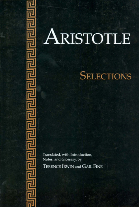 Cover image for book Aristotle: Selections