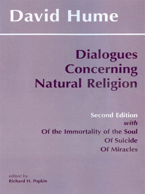 Cover image for book Dialogues Concerning Natural Religion