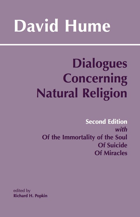 Cover image for book Dialogues Concerning Natural Religion