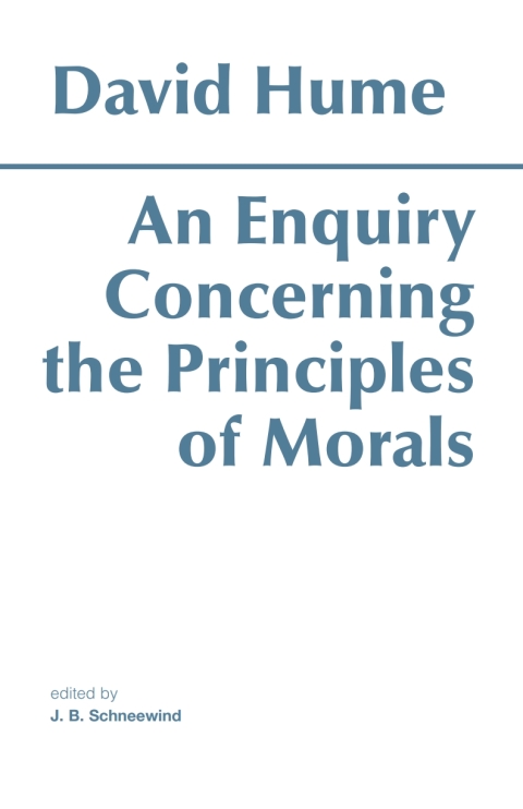 Cover image for book An Enquiry Concerning the Principles of Morals