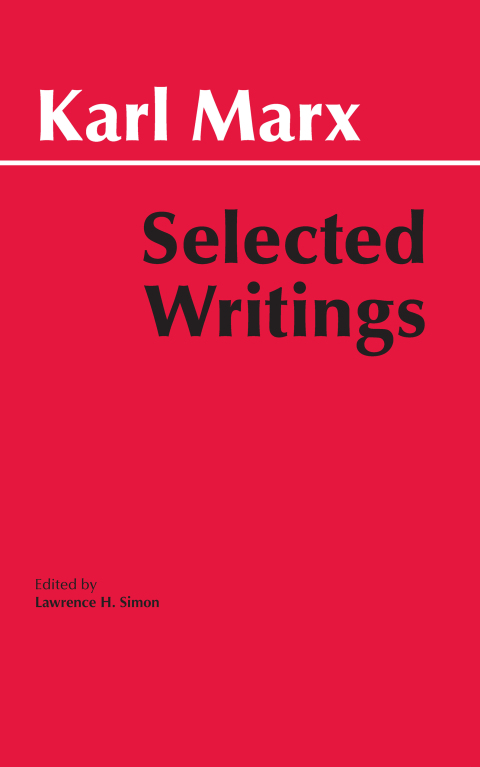 Cover image for book Marx: Selected Writings