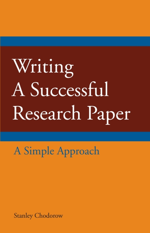 Cover image for book Writing a Successful Research Paper