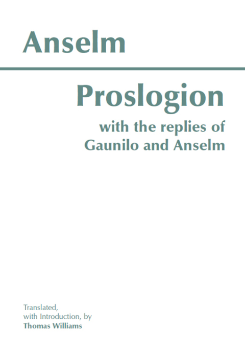 Cover image for book Proslogion