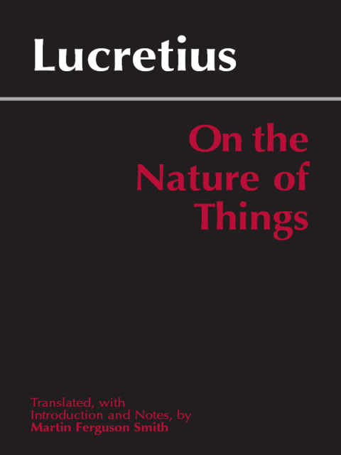 Cover image for book On the Nature of Things
