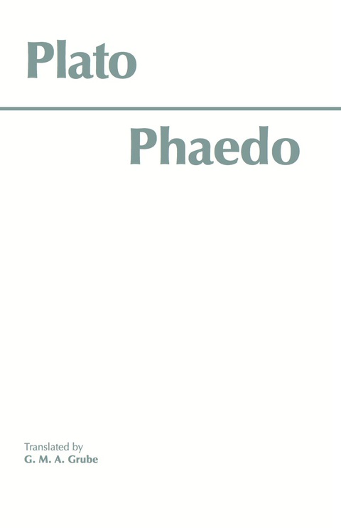 Cover image for book Phaedo
