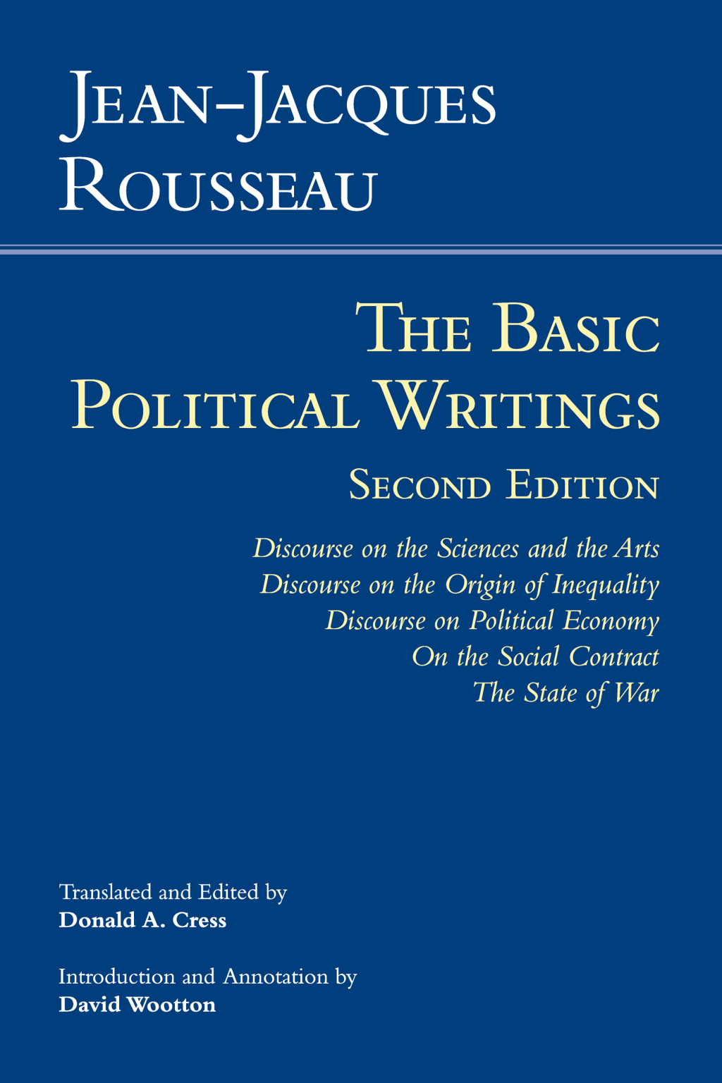 Reflowable Rousseau: The Basic Political Writings; $12.50