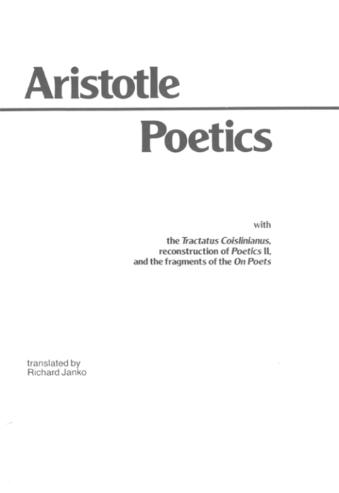 Cover image for book Poetics