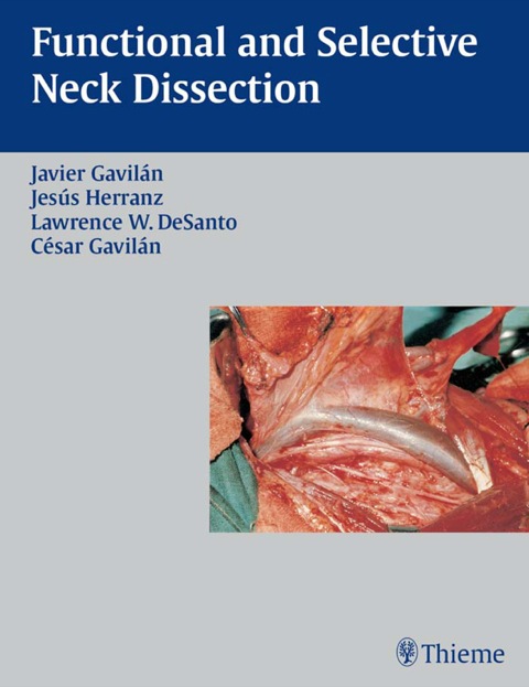 Cover image for book Functional and Selective Neck Dissection