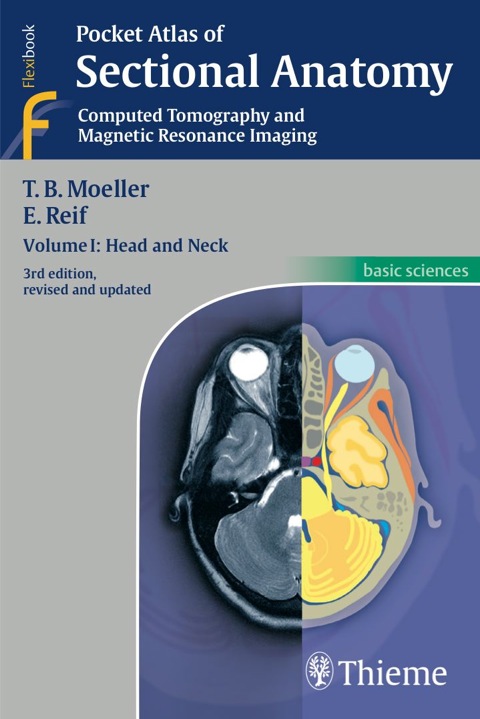 Cover image for book Pocket Atlas of Sectional Anatomy, Volume I: Head and Neck